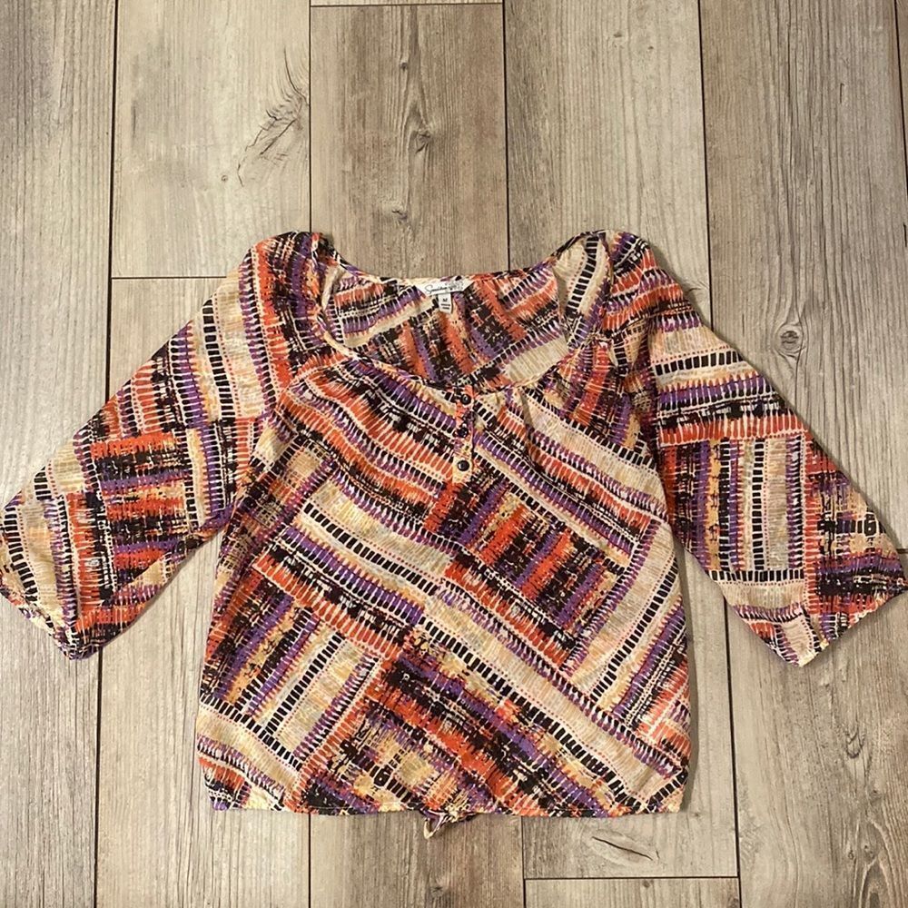 Speechless Sheer Top Size Medium
